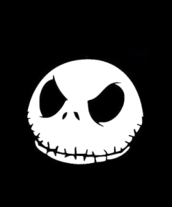 Jack Skellington - Cartoon Decal Sticker