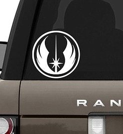 Jedi Order Window Decal Sticker - https://customstickershop.us/product-category/stickers-for-cars/
