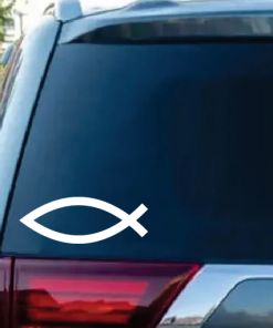 Jesus Fish Christian Christian stickers for your car and trucks