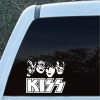 kiss band decal sticker A2