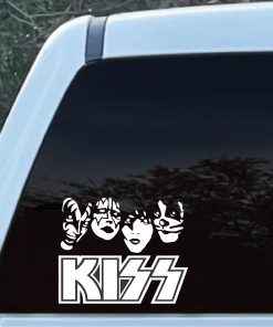 kiss band decal sticker A2