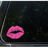 Details about   LIPS KISS LIPSTICK KISS STAMPS VINYL DECAL DIECUT STICKERS 6X CAR WALL GLASS 