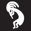 kokopelli - Cartoon Decal Sticker