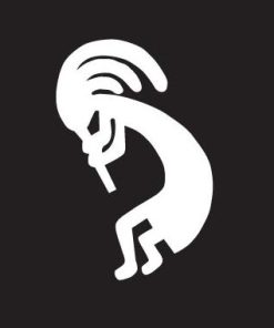 kokopelli Car Decal Sticker - https://customstickershop.us/product-category/stickers-for-cars/