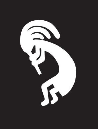 kokopelli Car Decal Sticker - https://customstickershop.us/product-category/stickers-for-cars/