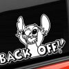 Stitch Back Off Decal Sticker - https://customstickershop.us/product-category/stickers-for-cars/