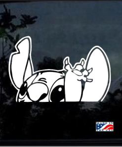 Stitch waving Lilo & Stitch - Cartoon Decal Sticker