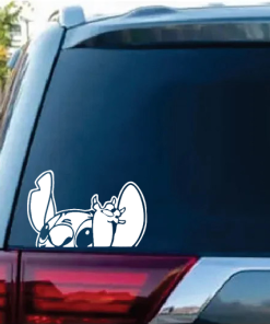 Stitch waving Lilo & Stitch - Cartoon Decal Sticker