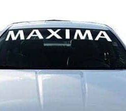 Nissan Maxima windshield Decals - https://customstickershop.us/product-category/windshield-decals/