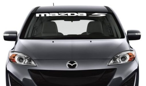 Mazda 5 Windshield Decals -https://customstickershop.us/product-category/windshield-decals/