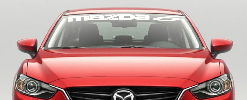 Mazda 6 Windshield Decals - https://customstickershop.us/product-category/windshield-decals/