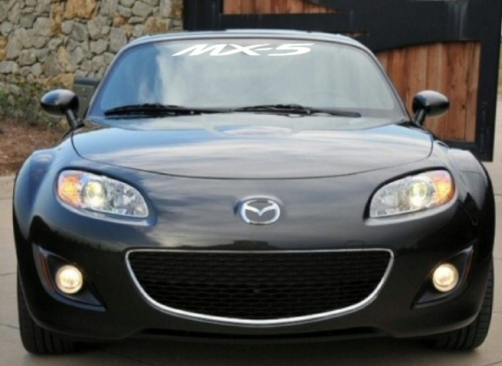 Mazda MX 5 Miata Windshield Decals - https://customstickershop.us/product-category/windshield-decals/