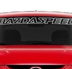 Mazda Speed II Windshield Decals - https://customstickershop.us/product-category/windshield-decals/