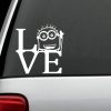Despicable ME Love Minions Decal - https://customstickershop.us/product-category/stickers-for-cars/