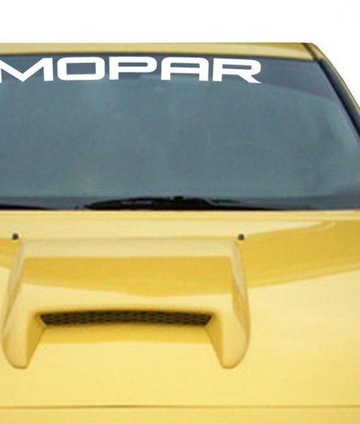 Mopar Windshield Decal sticker Custom Sticker Shop