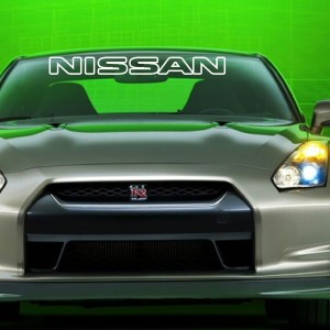 Nissan windshield banner #8