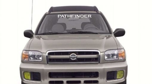 Nissan Pathfinder Windshield Decals - https://customstickershop.us/product-category/windshield-decals/