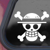 One Piece Luffy Jolly Roger - Cartoon Decal Sticker