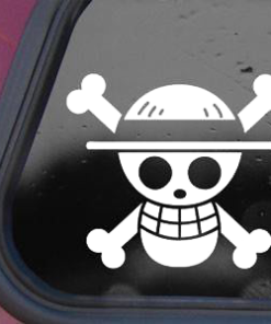 One Piece Luffy Jolly Roger - Cartoon Decal Sticker