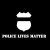 Police Lives Matter Window Decal Sticker