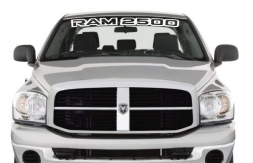 Dodge Ram 2500 Windshield Decals - https://customstickershop.us/product-category/windshield-decals/