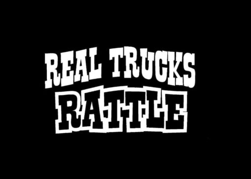 Real Trucks Rattle Vinyl Decal Stickers