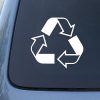 Recycle Logo Window Decal Sticker - https://customstickershop.us/product-category/stickers-for-cars/