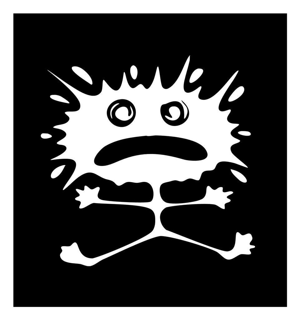 Splat Man Funny Window Decals - https://customstickershop.us/product-category/funny-window-decals/