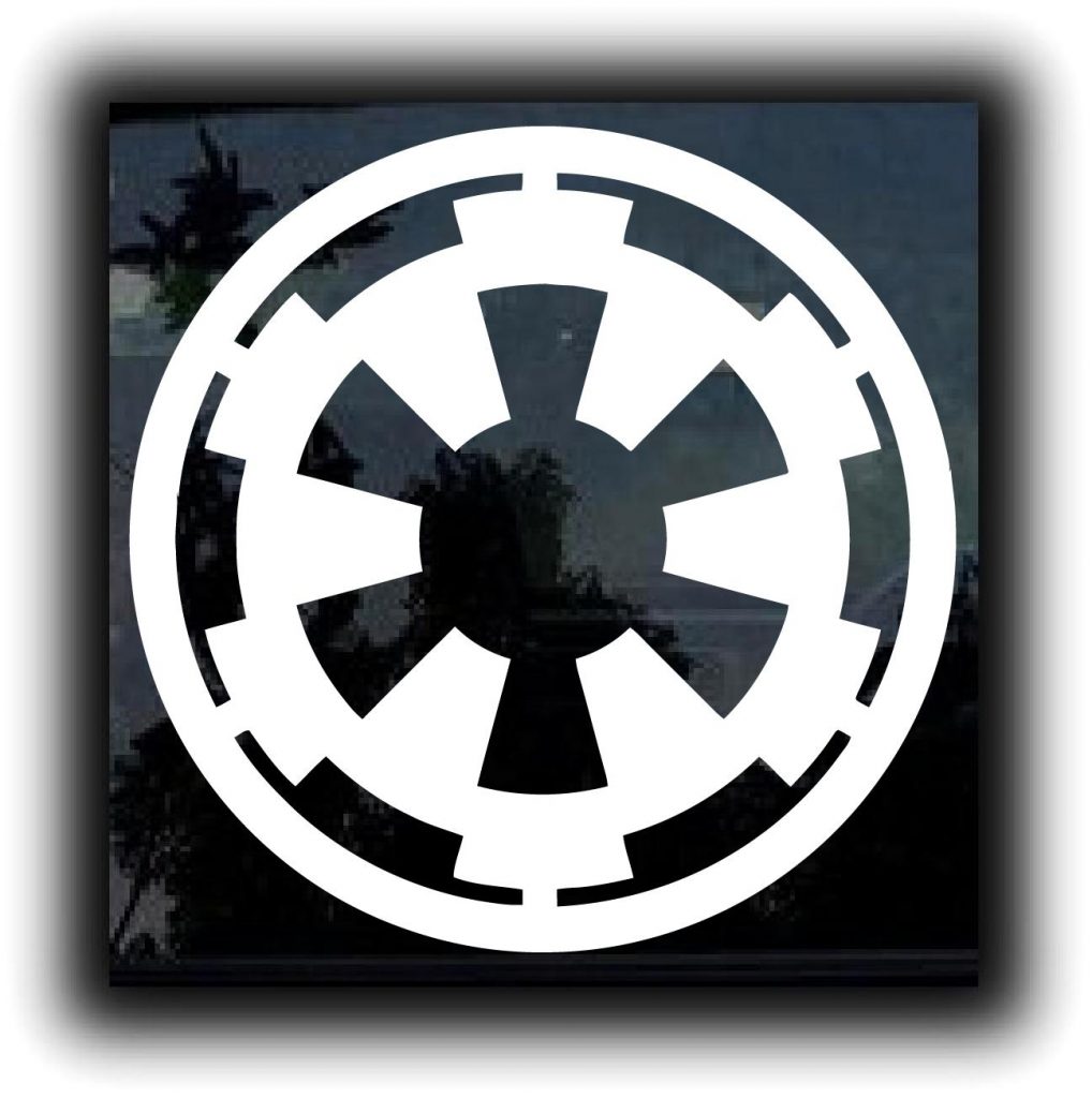 star wars galactic empire decal sticker