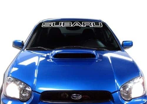 Subaru II Windshield Decals - https://customstickershop.us/product-category/windshield-decals/
