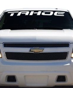 Chevy Tahoe Windshield Decals - https://customstickershop.us/product-category/windshield-decals/