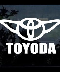 Toyota Toyoda Funny Window Decal Sticker