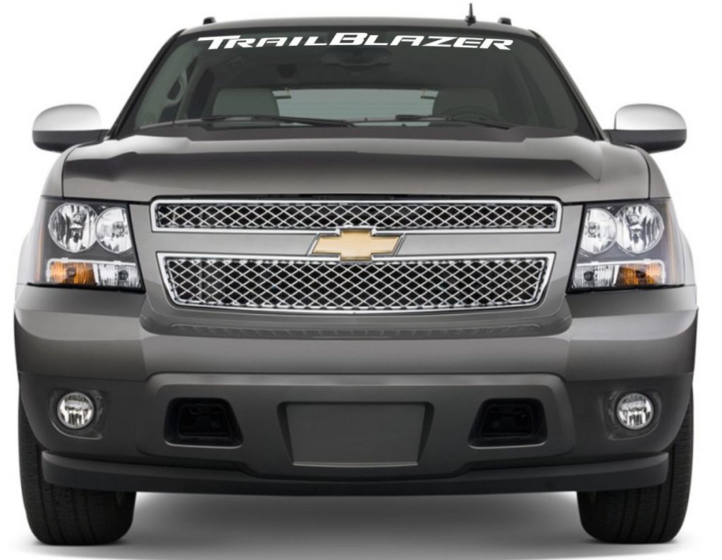 Chevy trailblazer Windshield Decals - https://customstickershop.us/product-category/windshield-decals/