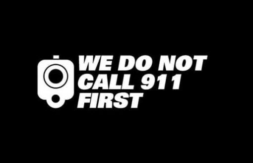 Do Not Call 911 First Funny Decals - https://customstickershop.us/product-category/funny-window-decals/