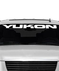 GMC Yukon Windshield Decals - https://customstickershop.us/product-category/windshield-decals/