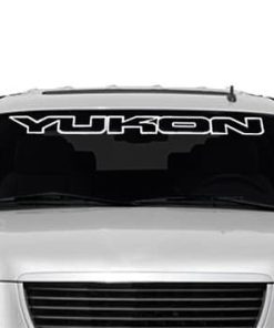 GMC Yukon II Windshield Decals - https://customstickershop.us/product-category/windshield-decals/