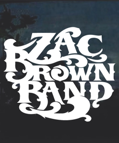 Zac Brown Band - Band Decal Stickers