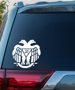 Scottish Rite Window Decal Sticker