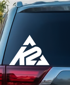 K2 Sports Symbol Window Decal Sticker