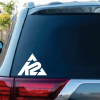 K2 Sports Symbol Window Decal Sticker