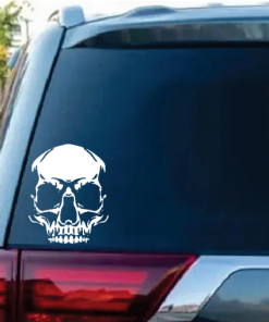 Skull Truck Decal Sticker