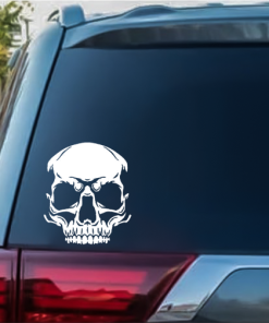 Skull Truck Decal Sticker