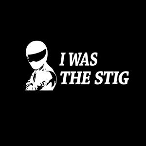 I Was the stig JDM Stickers