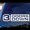 3 doors Down - Band Decal Stickers