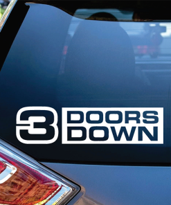 3 doors Down - Band Decal Stickers