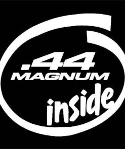 44 magnum inside funny sticker