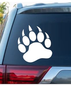 Bear Paw window decal sticker