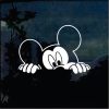 Car Decals - Mickey Mouse Peeking Sticker II