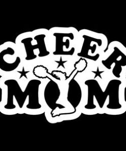 Cheer Mom Window Decal Stickers