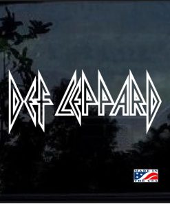 Def Leppard Band Decal sticker